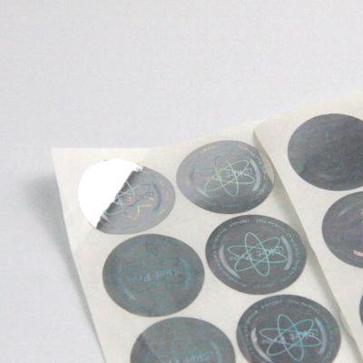 China QC Pass Hologram Holographic Varnishing Sticker for Wholesales for sale