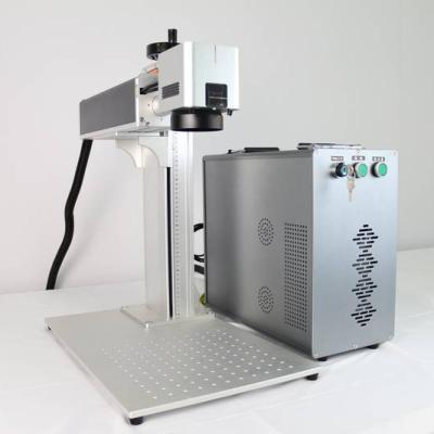 China New Air Cooled Laser Marking Machine 20w 30w 50w 100w Fiber Laser Marking Machine Price for sale