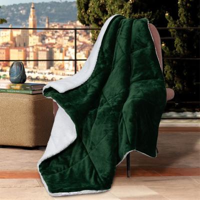 China Factory direct anti-static 100gsm polyester hot sale HONEYMOON 2022 Christmas throw blanket 100% eco-friendly for home for sale