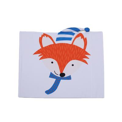 China Fox 3D Nondisposable Digital Printed Super Soft Breathable Pillow Cover Envelope Microfiber Pillow Case for sale