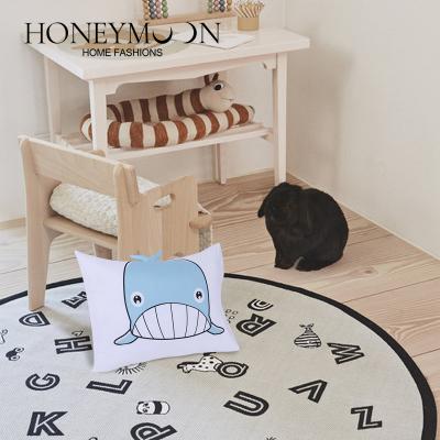 China Nondisposable Whale 3D Envelope Pillow Cover Microfiber Digital Printed Super Soft Breathable Pillow Case for sale