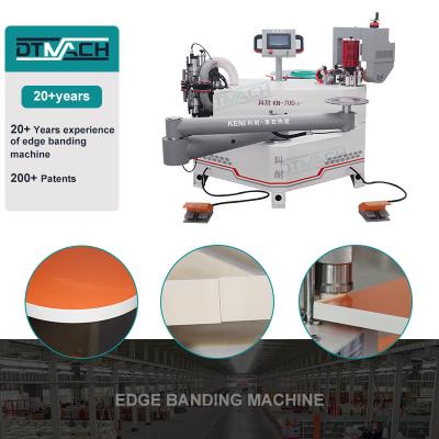 China wood work machine mdf manual furniture edge trim edgebander automatic curve edge banding machine for sale