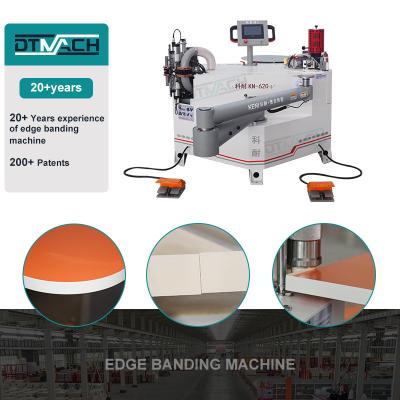 China chipboard industrial wood rocker arm edge banding trimming machine woodworking manual edgebander machine for sale