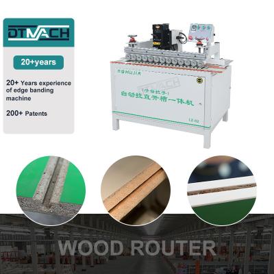 China DTMACH LZ-02 wood slotting table machine cnc woodworking automatic pvc planer slotting machines for sale