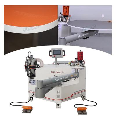 China automatic straight curve bander edgebander manual curve round edge banding machine pvc automatic woodworking for sale