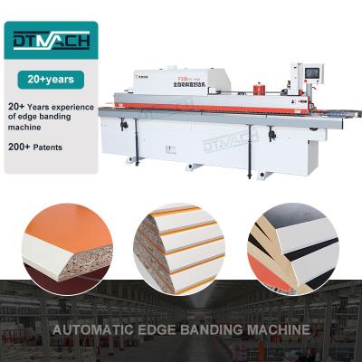 China DTMACH woodworking furniture pur bevel edge banding machine wood 45 degree fully automatic edge bander for sale