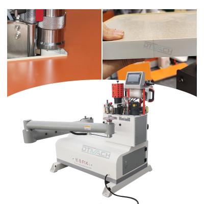 China manual woodworking machinery semi automatic edge banding machine door cabinet curve straight pur edge banding machine for sale