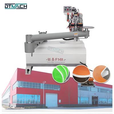 China DTMACH F14X curve edge banding machine automatic edge banding machine with trimmer automatic curved edge banding machine for sale