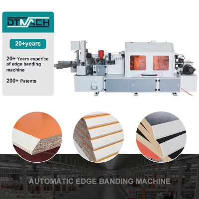 China fully automatic edge banding machine edge bander woodworking mdf 45 degree edge banding machine automatic gluing for sale