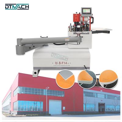 China wood panel curved edge edge banding machine round wood curved line automatic curved 45 degree edge bander for sale