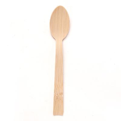 China Wholesale Disposable Low Price Disposable Eco-Friendly Disposable Dinnerware Flatware Flatware 7inch Wooden Bamboo Teaspoon for sale