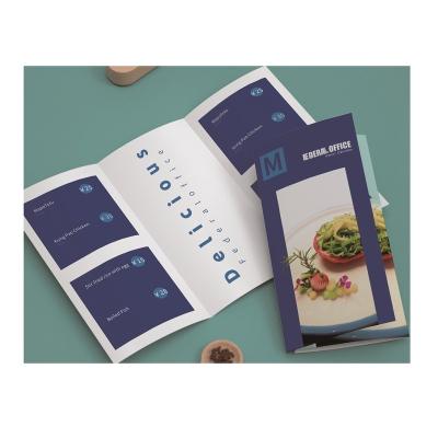 China Good Print Morden Services Promotional Printable Brochure Triple Fold Brochure Flyer for sale