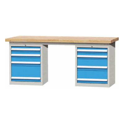 China Best Selling Workbench Embedded Assembled Garage Workbench Tool Storage Box Tool Drawer for sale