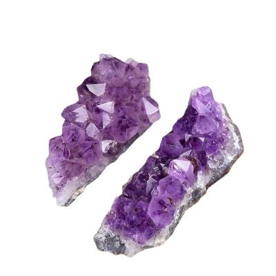 China Wholesale Natural Amethyst Crystal Raw Amethyst Cluster Amethyst Geode Purple Healing Crystals For Reiki Therapy In Stock for sale