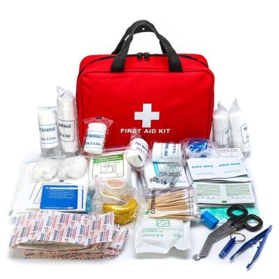 China Fabric Home Medical First Aid Kit Bags for sale