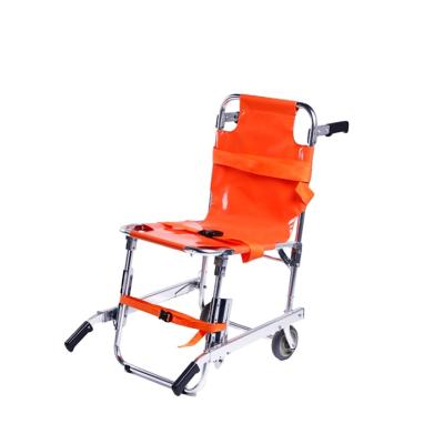 China PVC & Foldable Aluminum Alloy First Aid Device Aluminum Alloy Stair Stretcher for sale