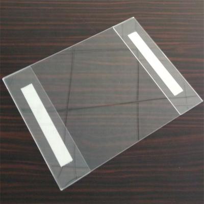 China Good Quality A4 Acrylic Wall Sign Holder, with double-sided tape in both the back folds for sale