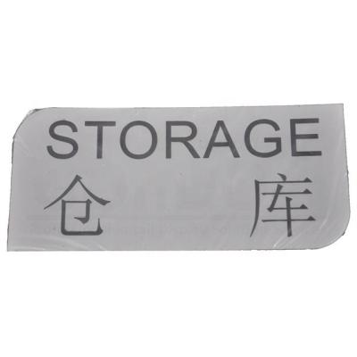 China Good Quality Storage Door Bright Acrylic Shop Sign Board, Pre-Printed Messages for sale