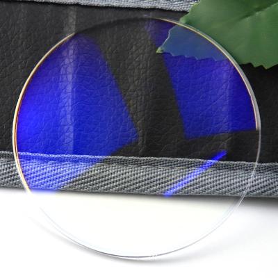 China Vision Glass Manufacturer Single PC Anti-Glare Coating HMC 1.59 AR Ophthalmic Glasses Optical Softlens Multi Hard Blue Light Glasses Anti Glare for sale