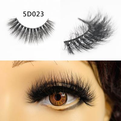 China Natural Soft Eyelash Very Beautify Fluffy And Curl Eyelash 15mm Faux Mink Silk Natural Tapered Eyelashes With Customized Box for sale