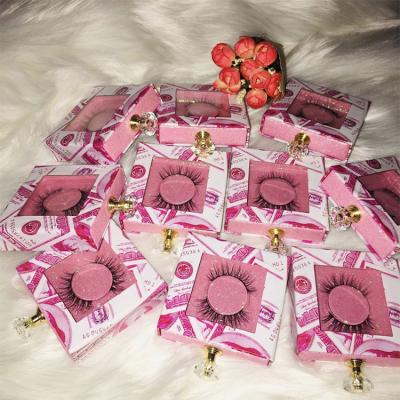 China Wholesale thick mink strip of false eyelashes 3d lashes real mink eyelashes from mink eyelash sellers for sale