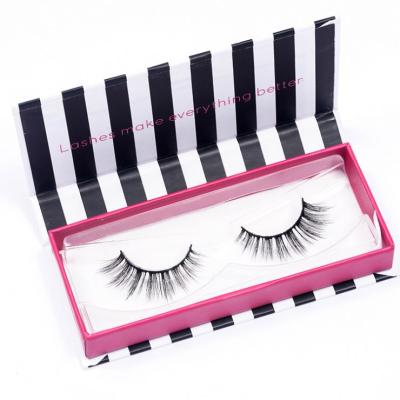 China Wholesale False Mink Eyelashes Strip Eyelashes Mink Eyelashes Free Shipping Full Of Thick Making False Eyelashes for sale