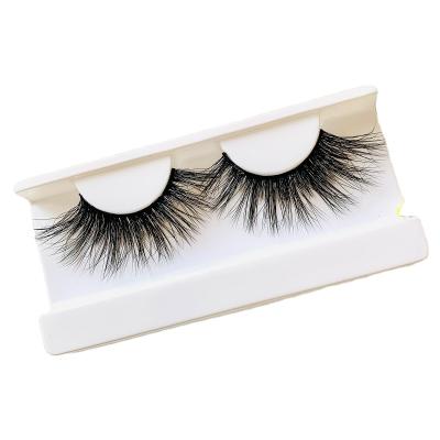 China Wholesale Nature Thick Cheaper Price Lashes 25MM Mink Eyelashes With Box Packaging for sale