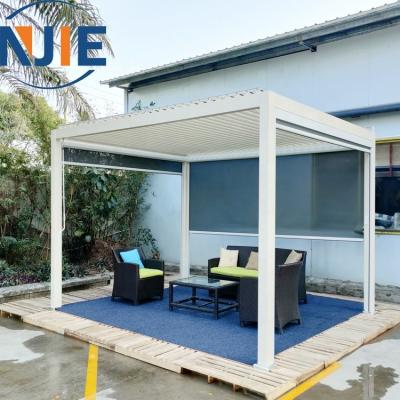 China Easily Assembled Easily Assemble DIY Aluminum Pergola With Adjustable Canopies for sale