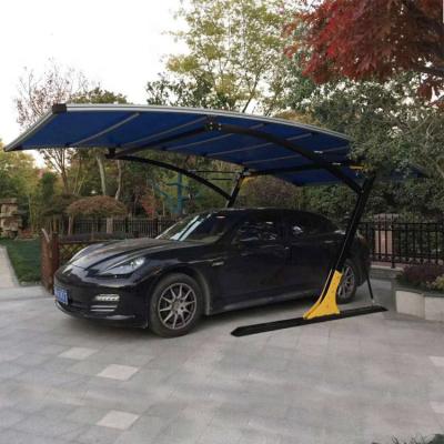 China High Delivery Car Fast Load Aluminum Frame Simple Portable Snow Parking Lot For 1 Car for sale