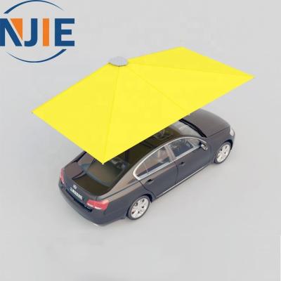 China Throw Car Newest Design PVDF Membrane Fabric Galvanized Steel Foldable Parking Lot for sale