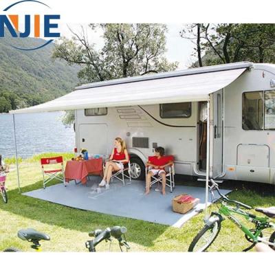 China 2022 Hot Selling China Caravan RV Outdoor Waterproof Sunshade Car Roof Side Retractable Tent For Camping for sale