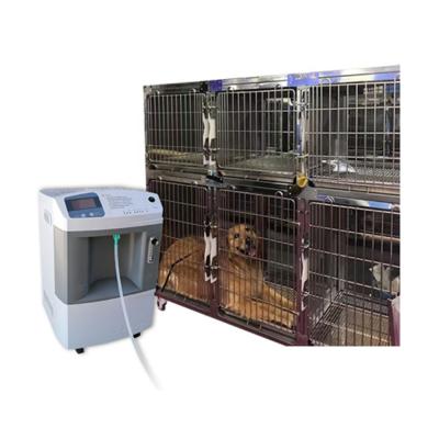 China 5L Oxgen Silent Portable Veterinary Medical Concentrator In Running Oxygen Capacity Generador De Oxygen for sale