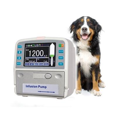 China Large Animal Health Diagnostic Portable Infusion Pump Veterinary Infusion Pump Vet Infusion Pump with 4.3inch LCD Touch Screen for sale