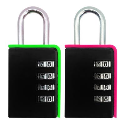 China 4 Digit Combination Security Travel Luggage Number Zinc Alloy Lock With Code For Gym Club Cabinet Locker for sale