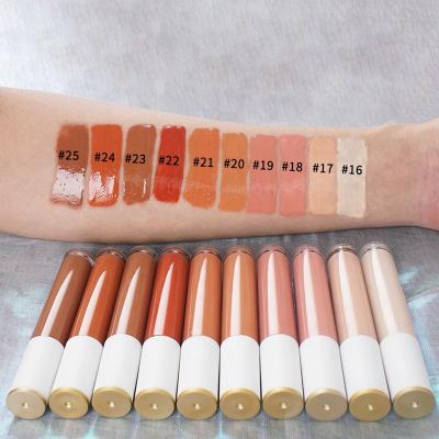 China Custom 10 Shinny Waterproof Colors High Vegan Lip Tint Private Label Lip Gloss Waterproof Nude Lip Gloss for sale