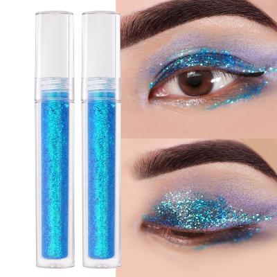 China OEM Waterproof Shiny Liquid Cosmetics Eyeshadow High Shimmer Pigment Eyeshadow for sale