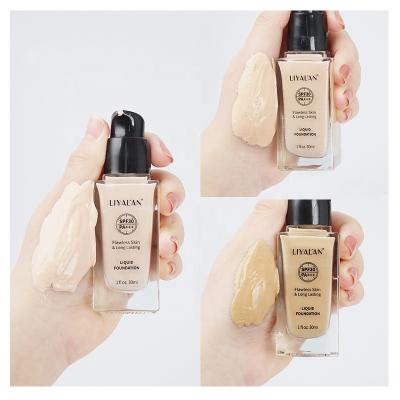 China Custom Full Coverage Matte Natural Makeup Liquid Foundation Waterproof Moisturizer OEM Vegan for sale