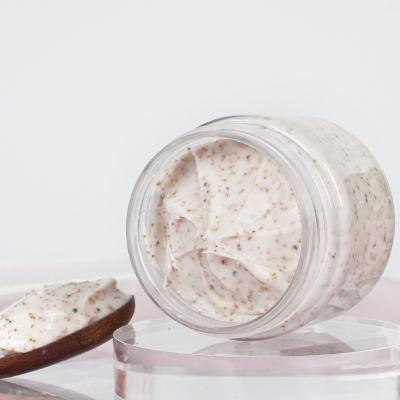 China Exfoliator Private Label Natural Organic Vegan Whitening Exfoliating Shea Butter Face Body Scrubs for sale