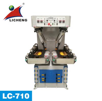 China LC-710 Shoe Machinery Hydraulic Shoe Sole Pressing Fixing Machine for sale