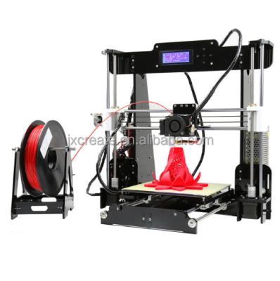 China 3d Printer High Accuracy Desktop Prusa i3 DIY Kit LCD Screen Printer Self Assembly Support SD Card A8 3D Printer for sale