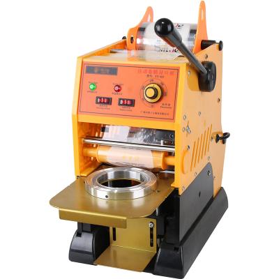 China Tabletop Plastic Food Cup Sealer Sealing Machine for sale