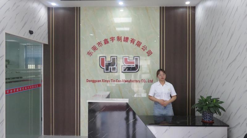 Verified China supplier - Dongguan City Xinyu Tin Can Manufactory Co., Ltd.