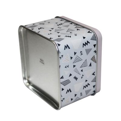 China Recycled Materials Adjust Metal Watch Tin Box Custom Watch Tin Can for sale