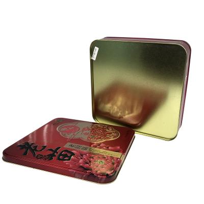 China Reused Square Gift Tin Box Materials for sale