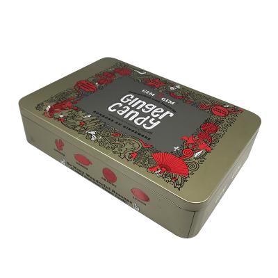 China High Quality Recyclable Tinplate Metal/Tin Box Packaging Box Boxes For Cake/Chocolate Tin Box for sale