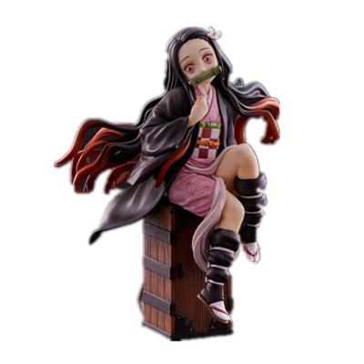 China Toy Customized Wholesale Spot Pvc Japan Cartoon Anime Kamado Nezuko Demon Slayer Action Number Toy for sale