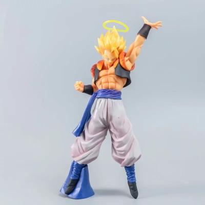 China Cartoon Toy Custom Wholesale Pvc Japan Anime The Blond Angel Of Gogeta Dragon-Ball Action Figure Toys for sale