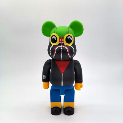 China Wholesale Custom Toy Drop Shipping 28cm Vinyl Bape bearbrick stock number toy 400% Cartoon Bearbricklys Bear@bricklys for sale