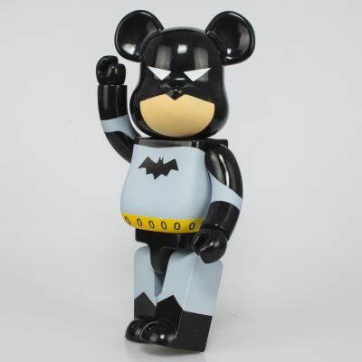 China Art Decoration Bearbrickly Pvc Collection Model 1:1 Street Toy Drop Shipping 400% 28Cm Cartoon Bearbrick Batma Action Number Toy Marve for sale