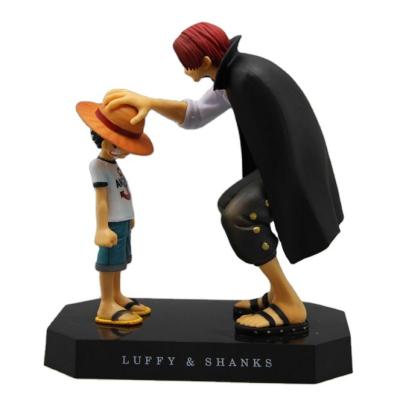 China Cartoon Toy Custom Wholesale Pvc Japan Anime Luffy Straw Hat And Legs Action Number One Piece Toys for sale